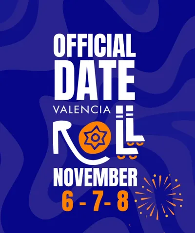 Save the date, Valencia Roll 2026. November 6th-8th