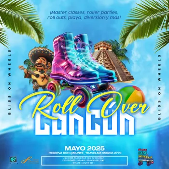 Roll Over Cancun, Main poster showing dates,  May 29th - 31st